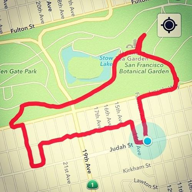 nike run map