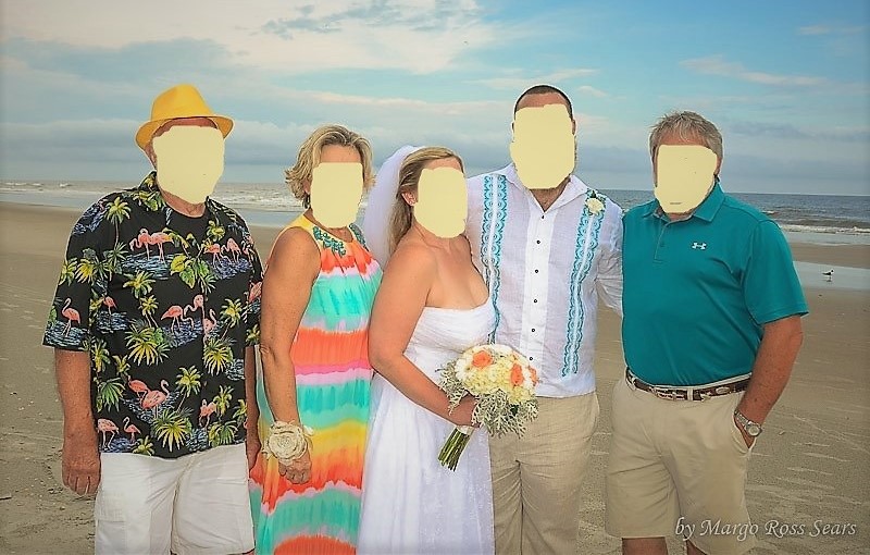 Wear Bright Colors To Your Beach Wedding To Avoid Washout With