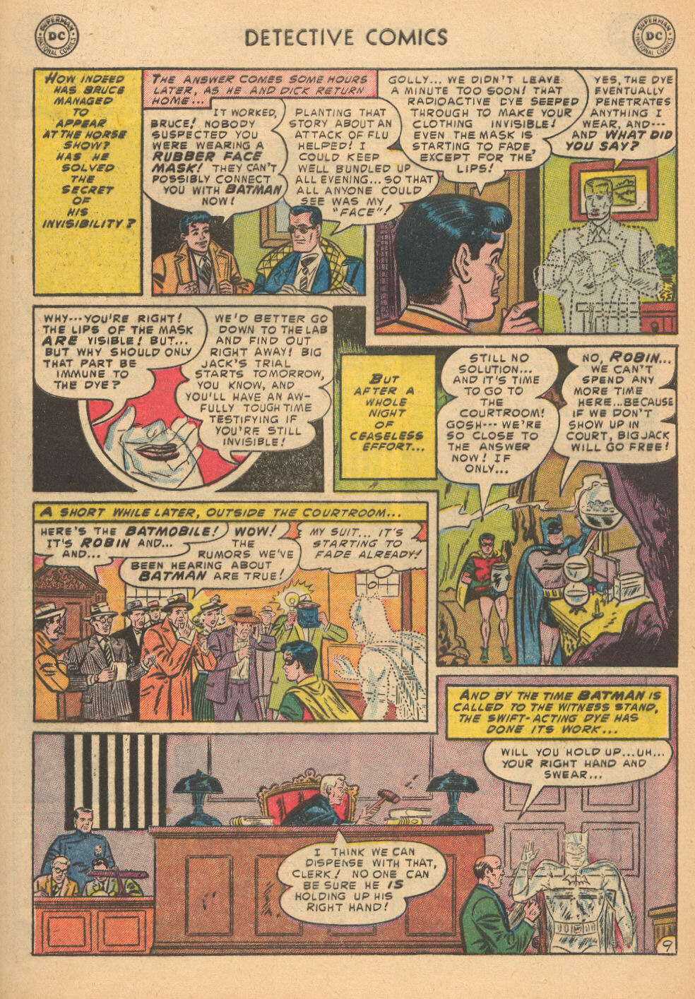 Read online Detective Comics (1937) comic -  Issue #199 - 10