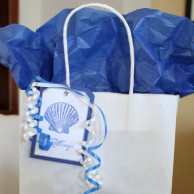 decorated paper gift bags