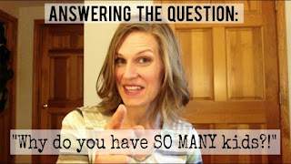 As the mom of a big family, people constantly ask me 'Why do you have so many kids?' In this funny video, I finally let loose with all my sarcastic answers and clever comebacks. If you also have a large family, get ready to laugh. #bigfamily #comebacks