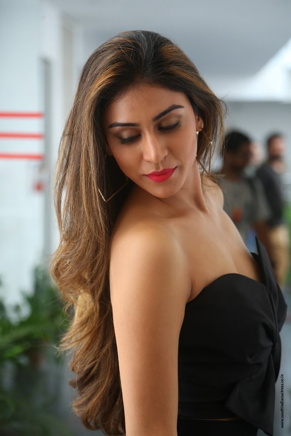 Myra Sareen at Officer movie Press Meet