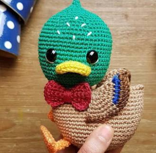 PATRON GRATIS PATO AMIGURUMI 37945