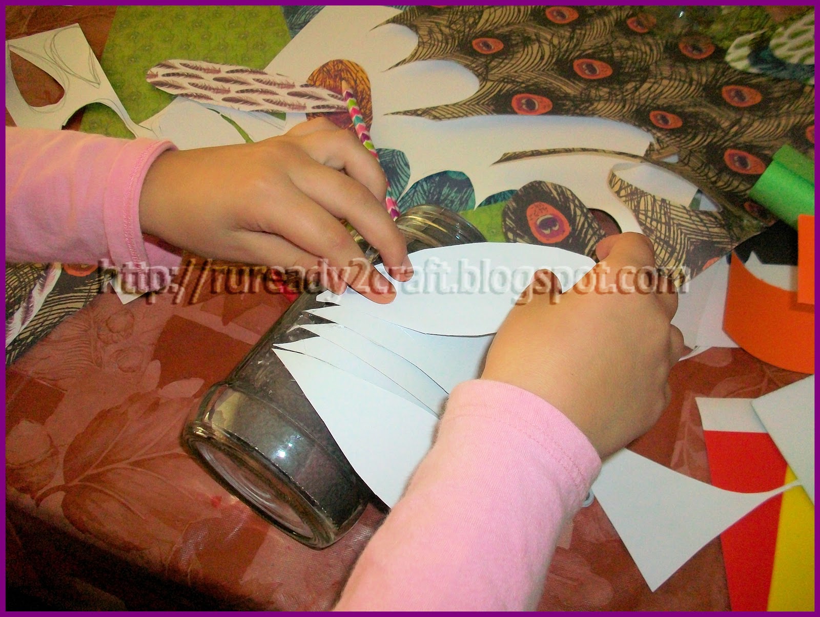 RuReady 2 Craft? Glass Jar Turkey Decoration