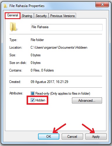 Файл properties. Properties file. Hidden document.
