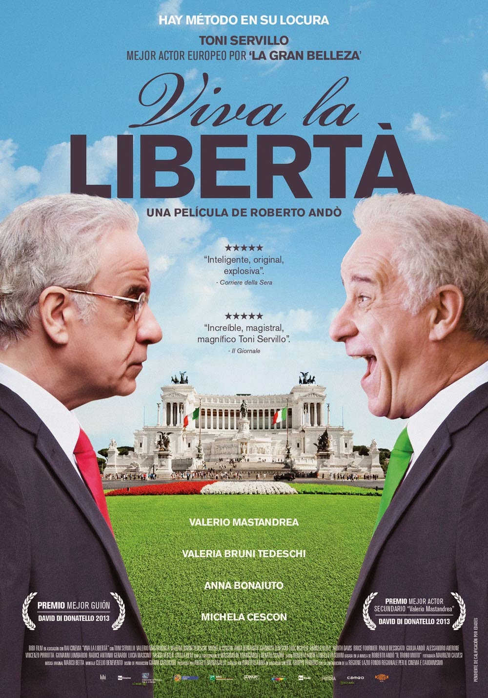 Viva la Libertà (2014): Ver gratis online streaming en español. Película en vivo sin cortes, sin descarga, ni torrent.