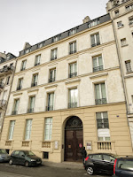 Façade du 6 quai d'Orléans à Paris où le balcon a disparu