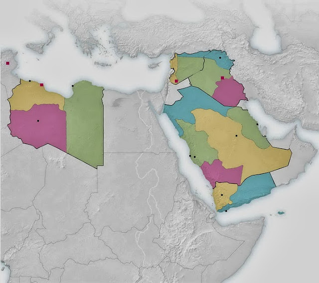Μέση Ανατολή: Πώς πέντε χώρες θα γίνουν δεκατέσσερις!