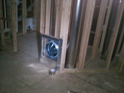 Building Our Ryan Homes Florence Elevation L: The Past ... fireplace gas valve wiring 