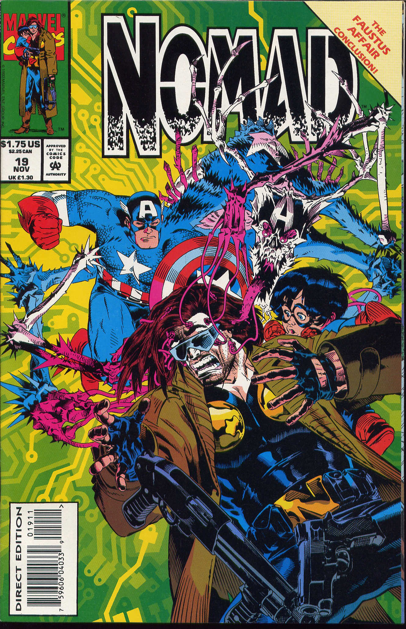 Read online Captain America (1968) comic -  Issue #420b - 1