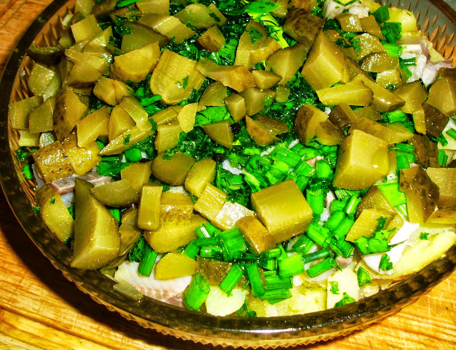 Futtern wie bei Muttern: Kartoffel- Matjessalat