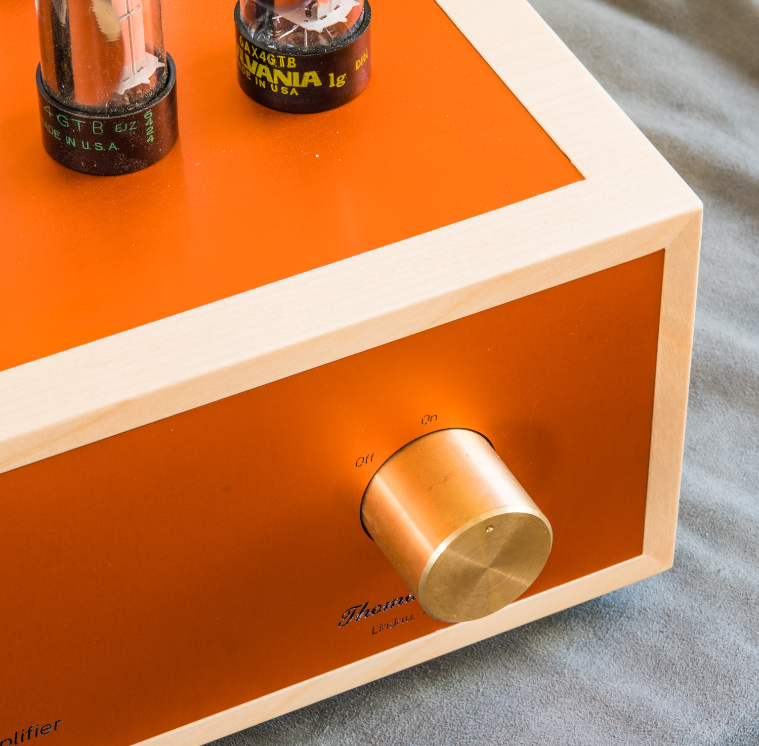 VinylSavor The D3a Phono Stage in Orange