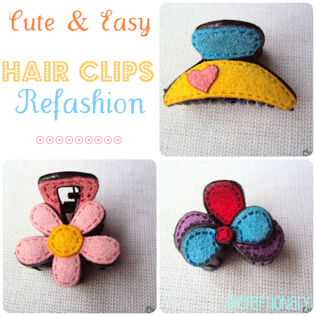 I Like Big Bows How to make FELTIES (hair clips)