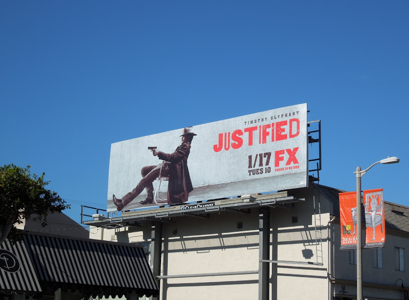 Justified season 3 FX billboard