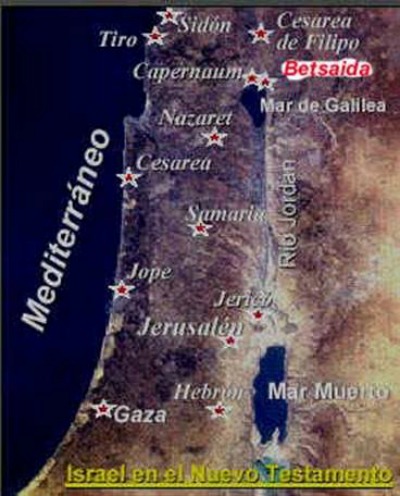 Bethsaida  Map 