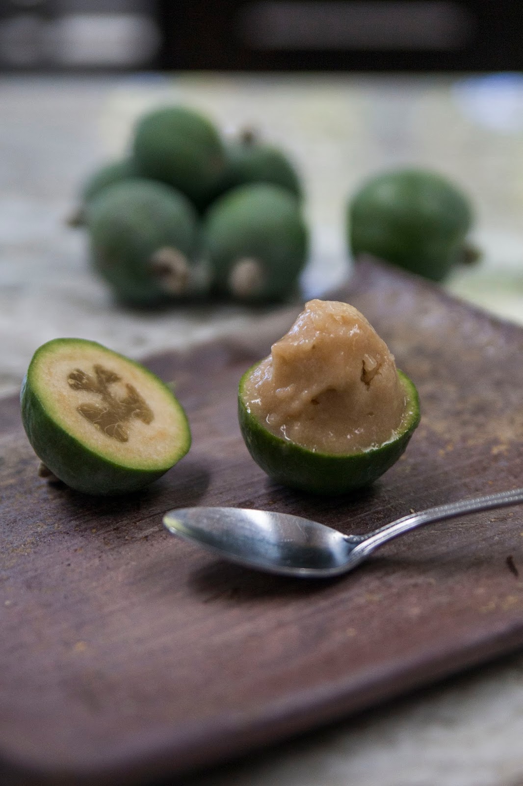 The Colors Of Indian Cooking When Nature Gives You Pineapple Guava, Make Sorbet. Without An Ice