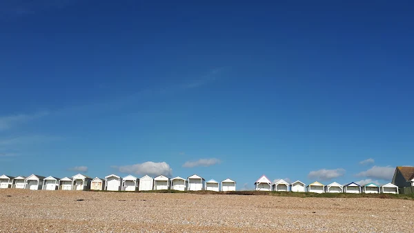 Beach huts near Normans bay