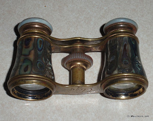 Lamour Paris Mother of Pearl Opera Glasses Binoculars