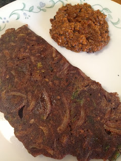 Ragi Rotti,finger millet flour