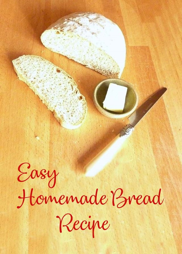 Sudden Lunch! Suzy Bowler Easy Peasy Bread Recipe