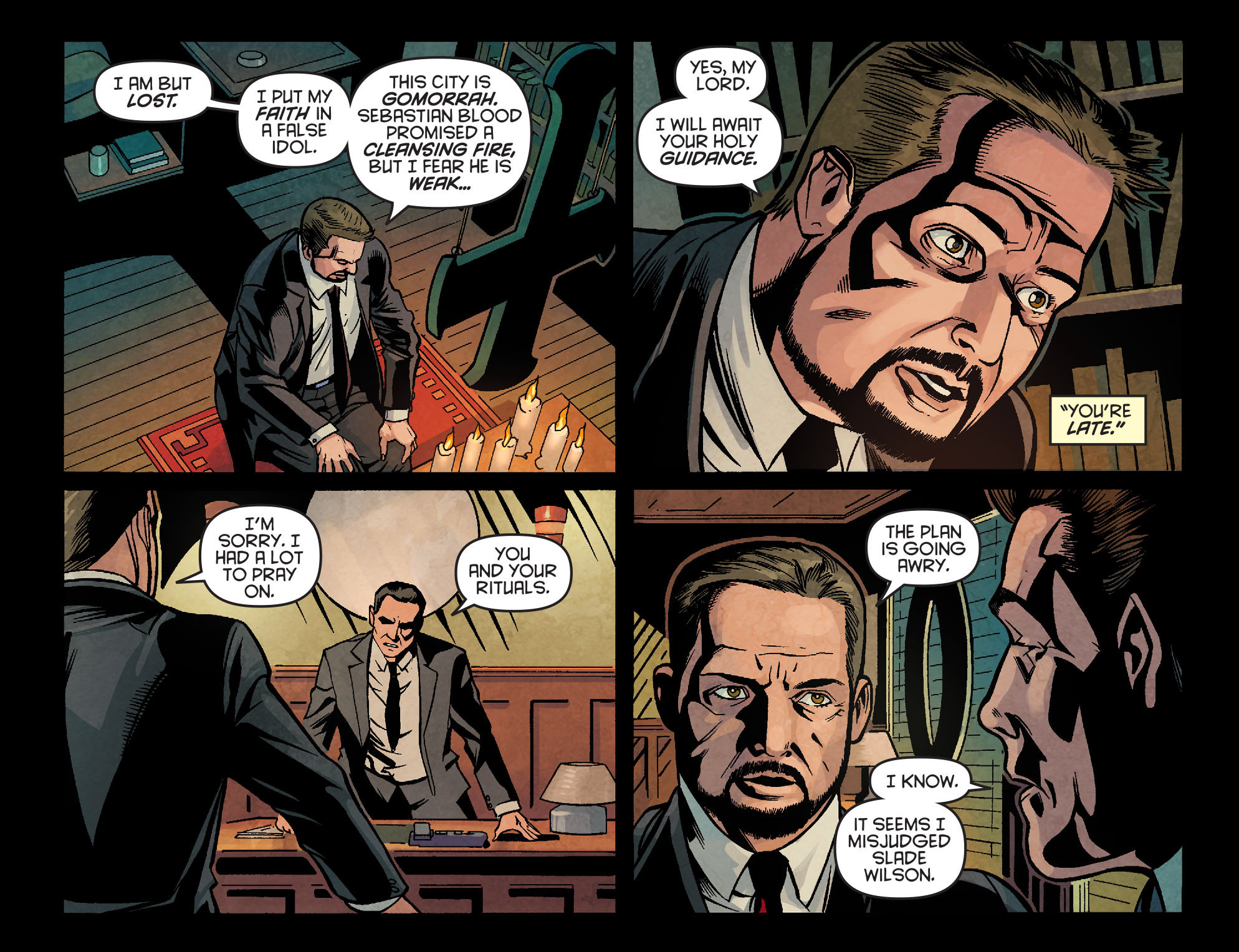 Read online Arrow: Season 2.5 [I] comic -  Issue #4 - 13