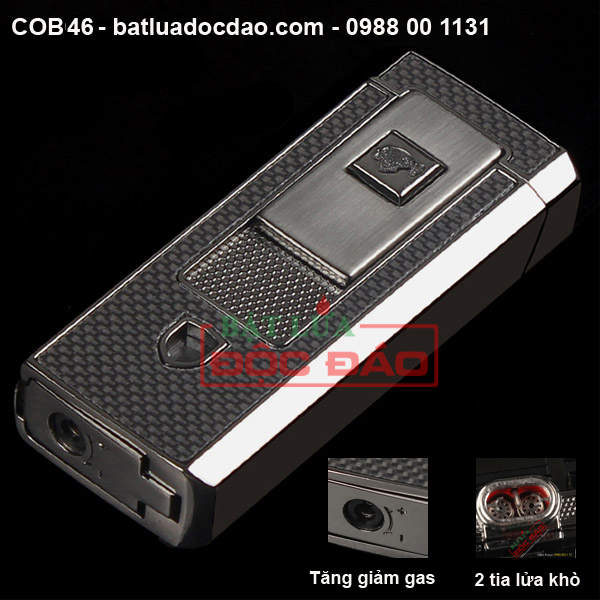 Bật lửa khò xì gà (cigar) Cohiba 2 tia chính hãng Bat-lua-xi-ga-cohiba-qua-tang-cao-cap-cob46