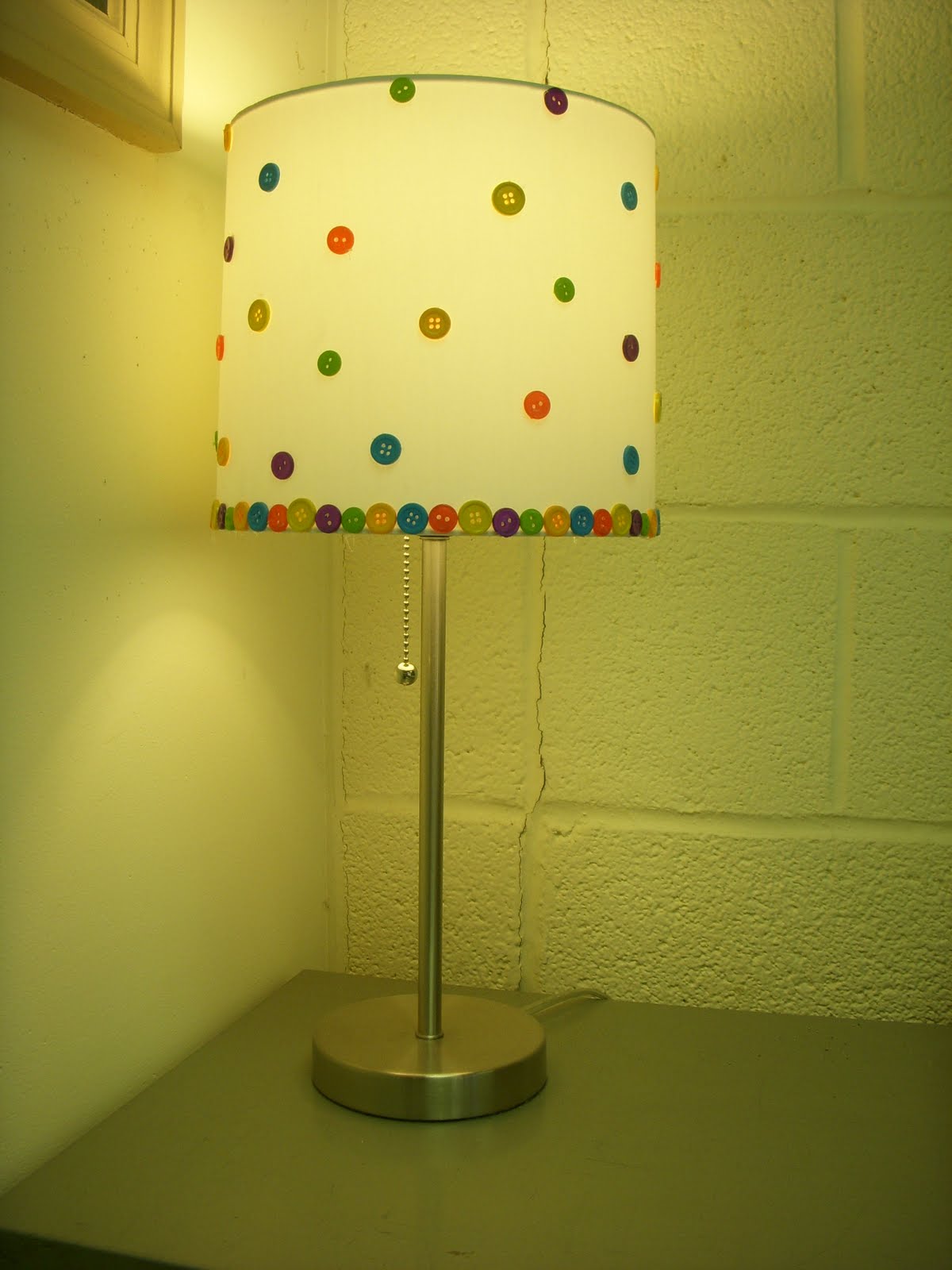 Tales of a Teacherista Button Lamp