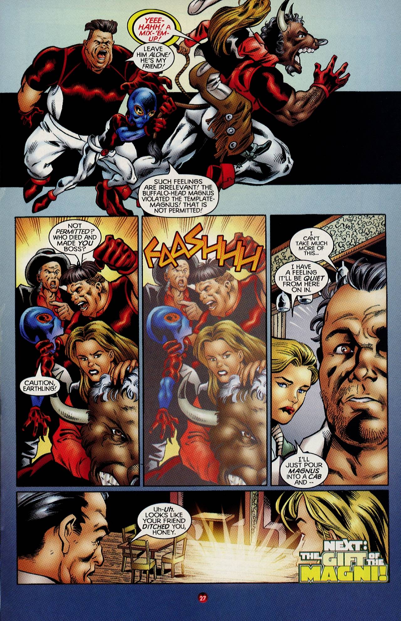 Read online Magnus Robot Fighter (1997) comic -  Issue #7 - 20
