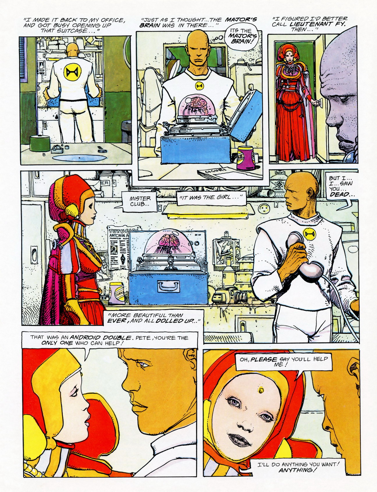 Read online Heavy Metal Presents Is Man Good? comic -  Issue # Full - 21