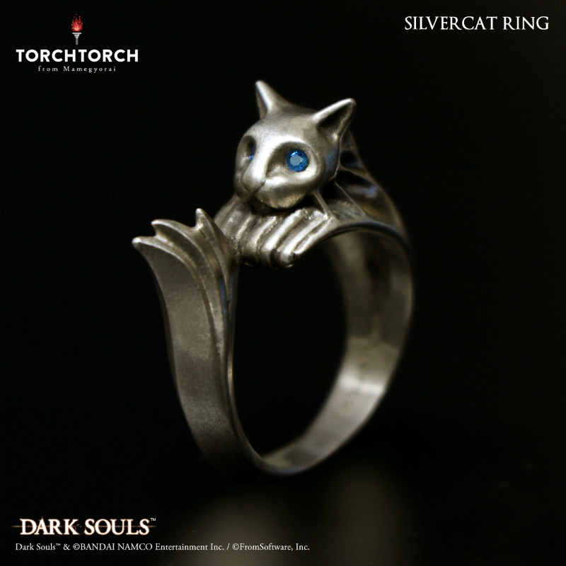 TORCH TORCH blog: ダークソウル/ リングコレクション: 銀猫の指輪について