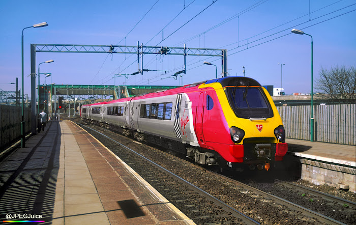 Virgin Class 221 brand new 2002