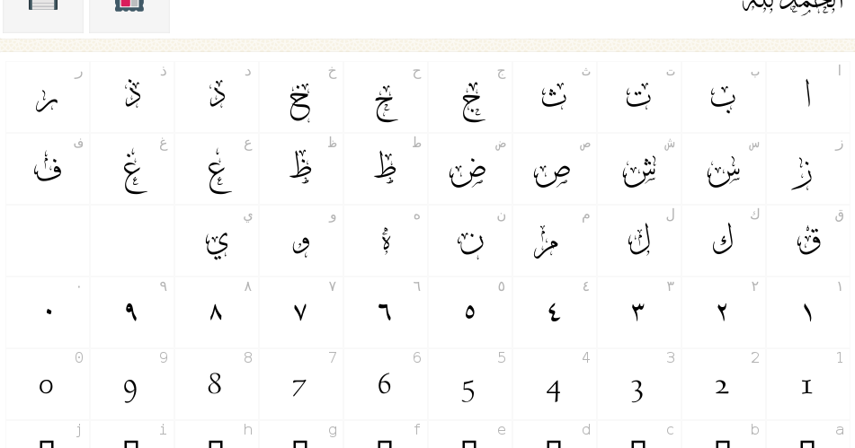 Download Font Kaligrafi Arab (khat) Tsulust Bunga Untuk