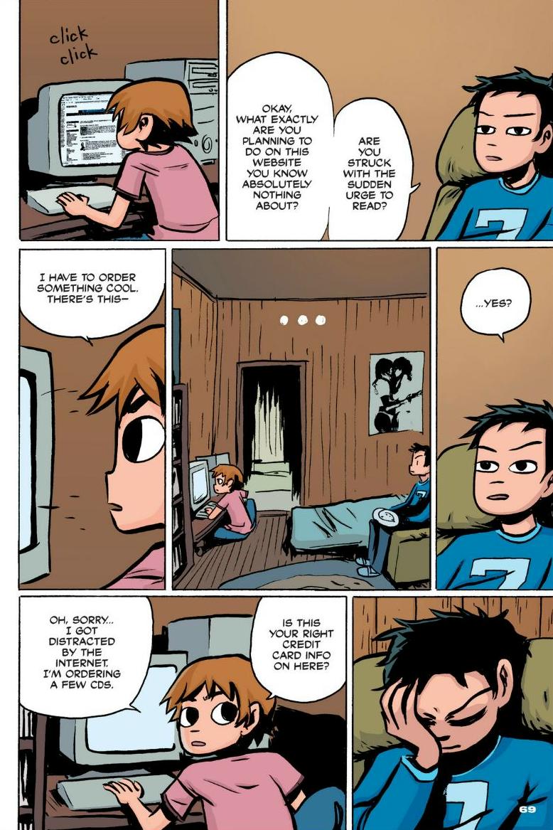 Read online Scott Pilgrim comic -  Issue #1 - 62