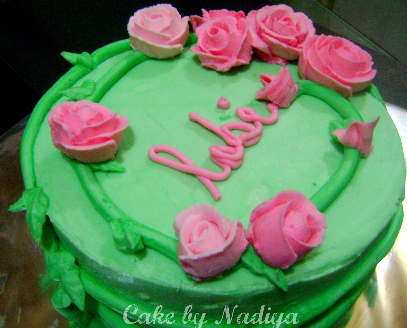 Nadiya's Tastes Of Maldives Butter Cake with Butter Cream Icing