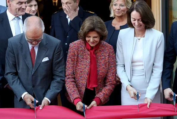 Queen Silvia who is the founder of The Childhood Foundation attended the opening of Childhood-Haus. Justice Minister Katarina Barley