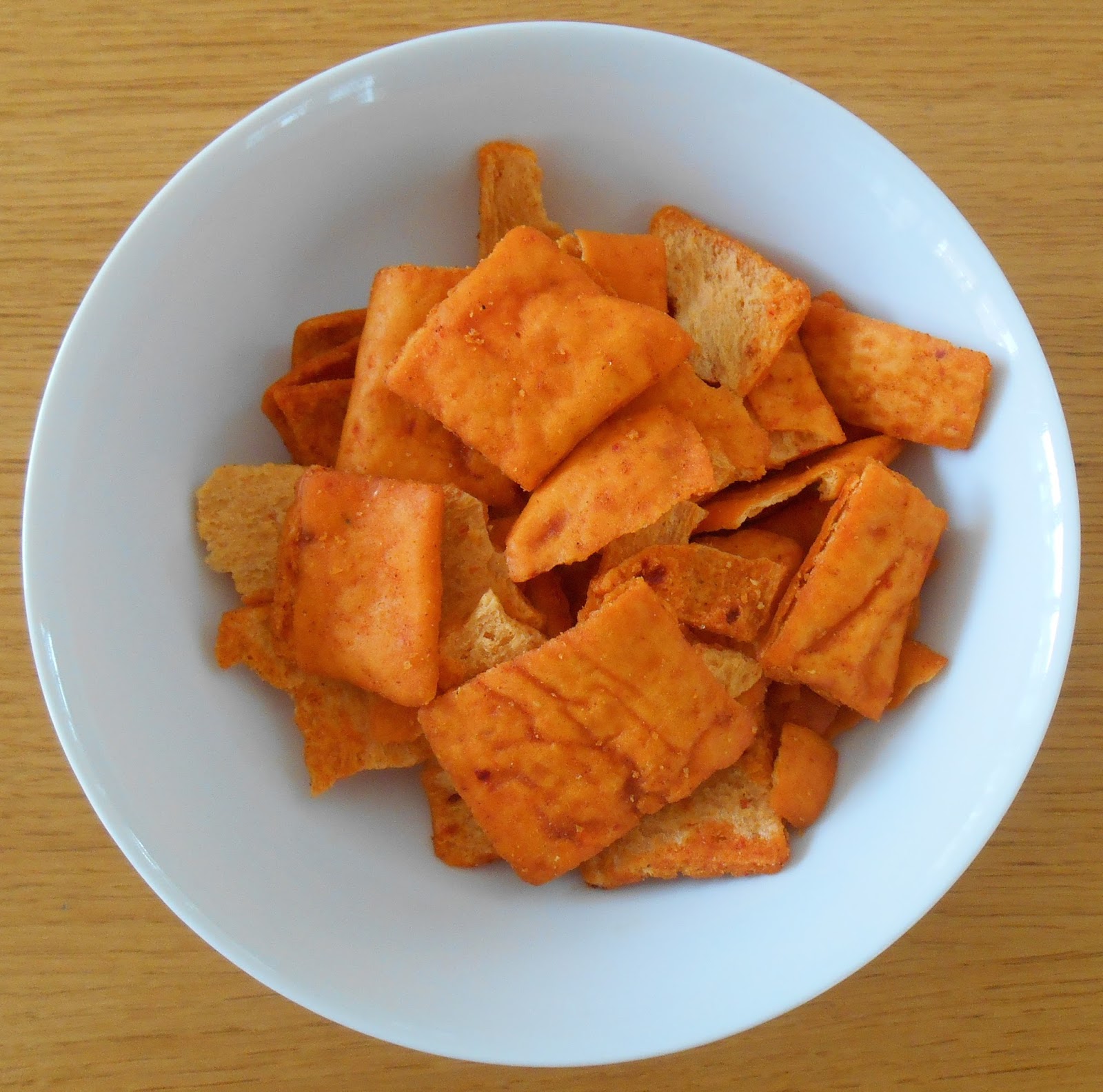 Cheeseburger Crisps & Other Stories M&S Red Pepper Pitta Chips