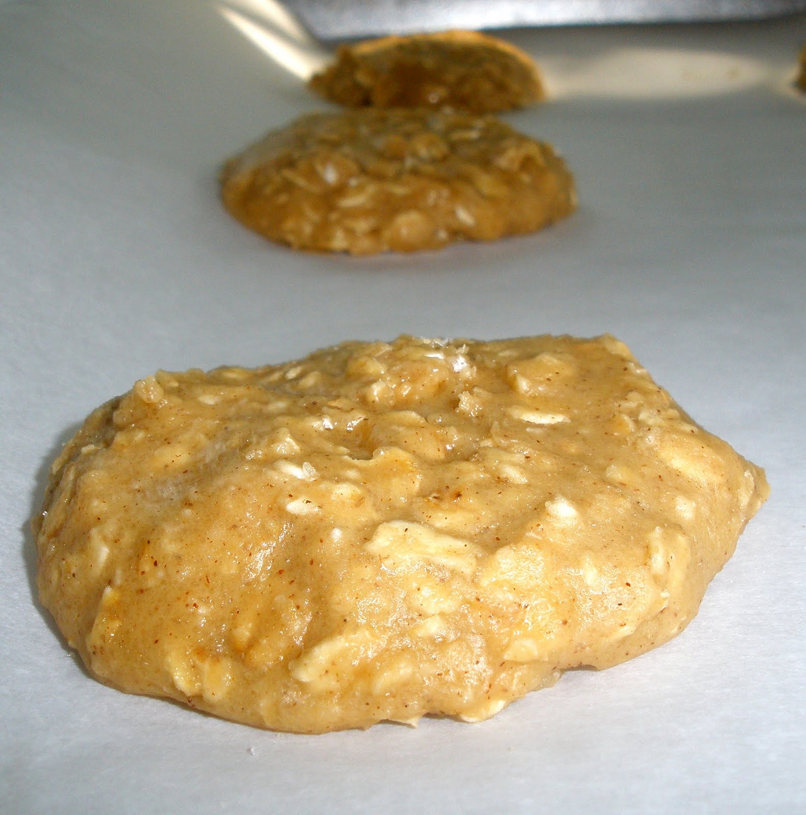 Blonde Bakers Cake Batter Oatmeal Cookies