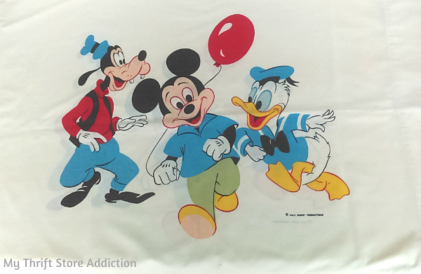 vintage Disney pillowcase