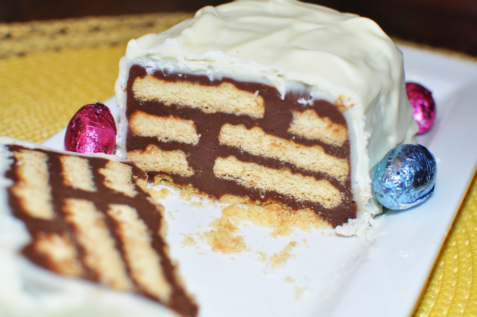 The Bake More Chocolate Biscuit Cake Third time's the charm