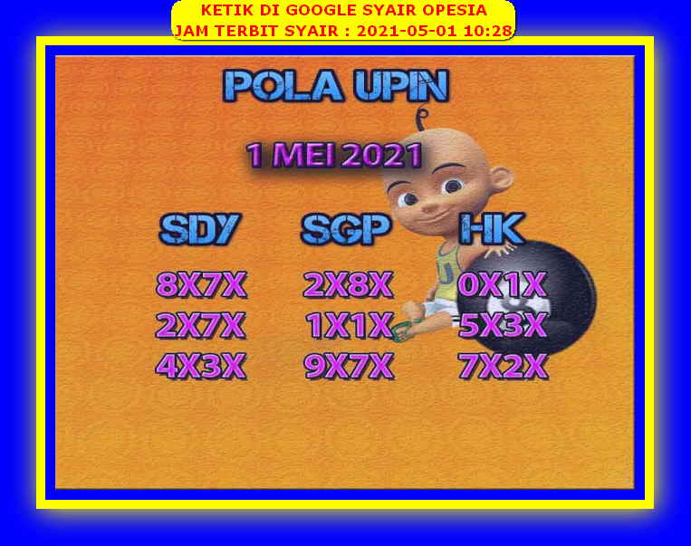 Syair Harian Sgp 1 Mei 2021 Kode Syair Sgp Hk Sd Motesia