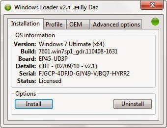 Windows 7 Loader Activator 64 Bit