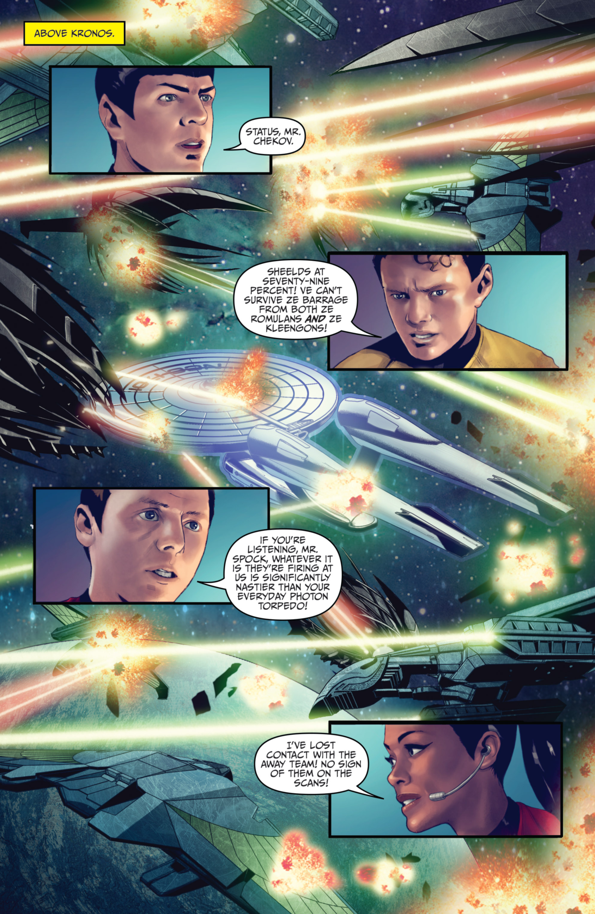 Read online Star Trek (2011) comic -  Issue # _TPB 7 - 82