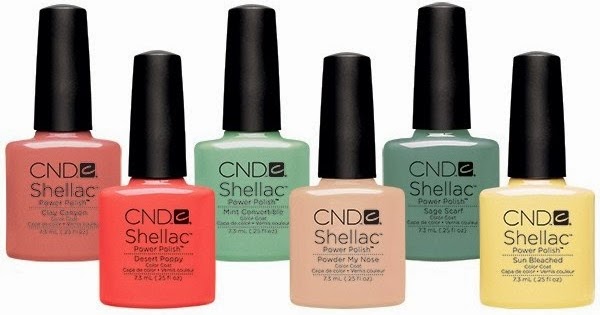 Brush up and Polish up!: CND Shellac Open Road Collection Spring 2014
