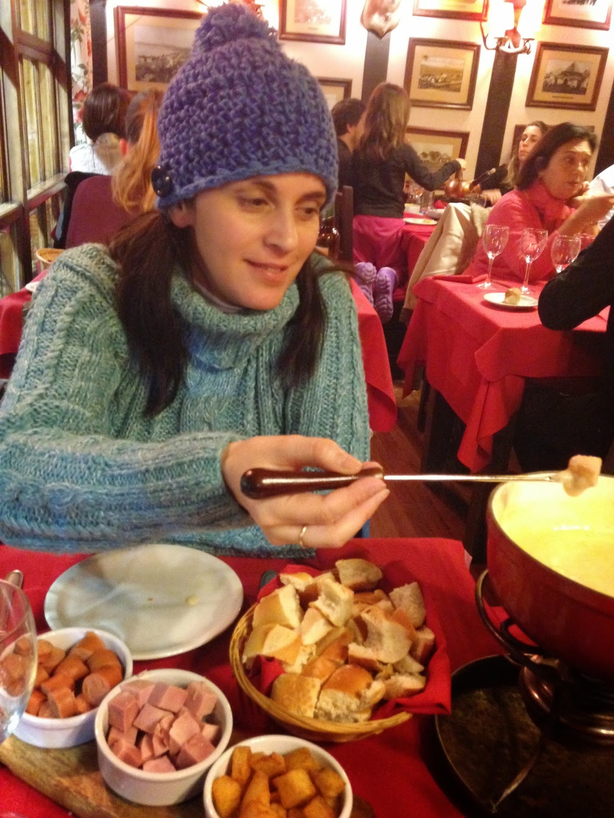 Mi blog viajero Fondue de queso (cheese fondue) en Bariloche, Argentina