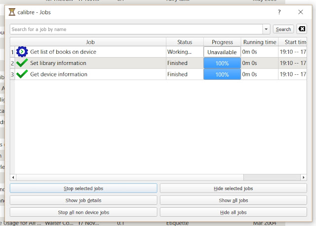 calibre library has books but none showing in program calibre library has books but none showing in program