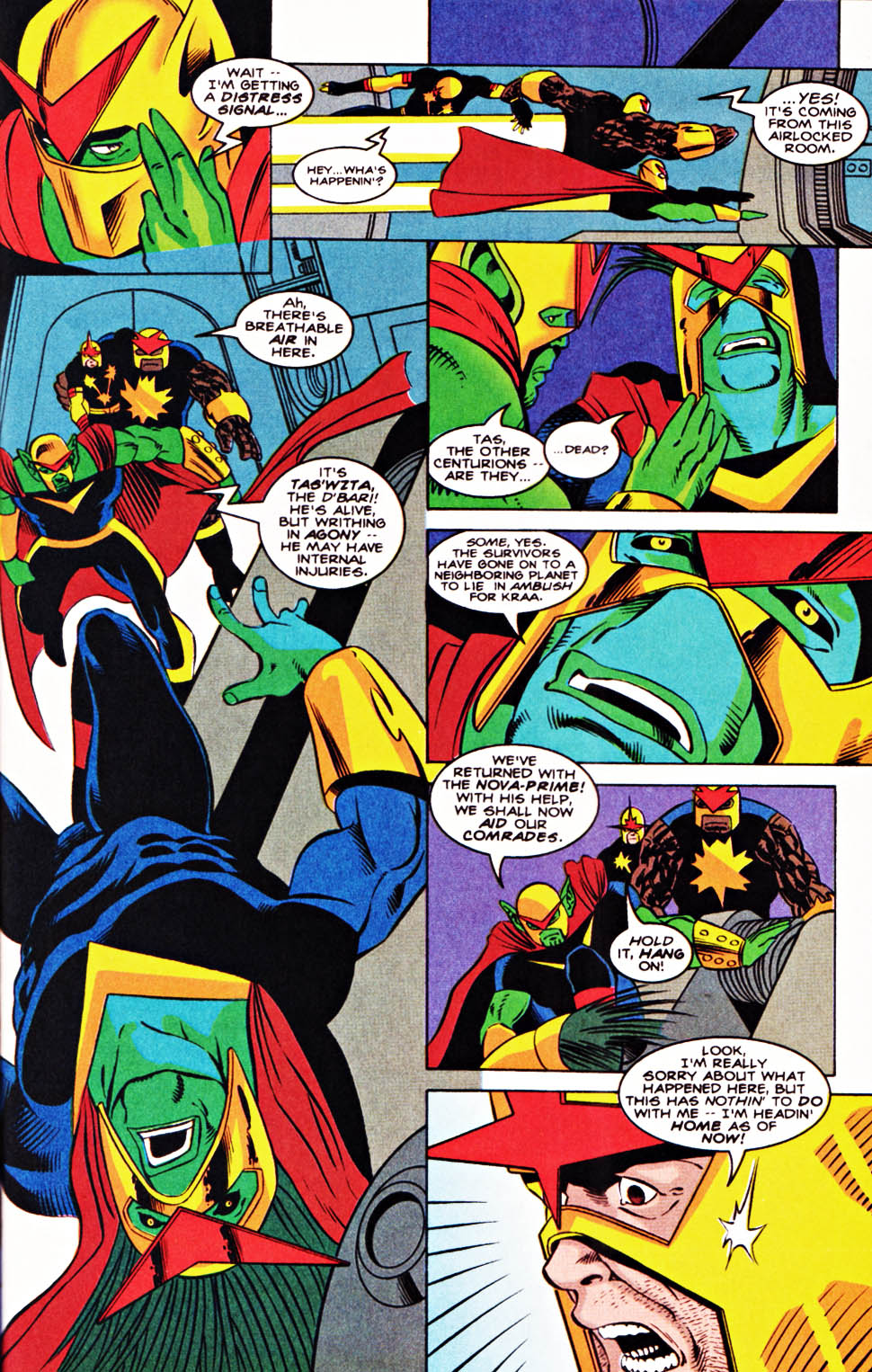 Read online Nova (1994) comic -  Issue #15 - 16