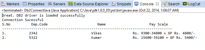 Connect Db2 With Java – connecting db2 using java – VSALBC