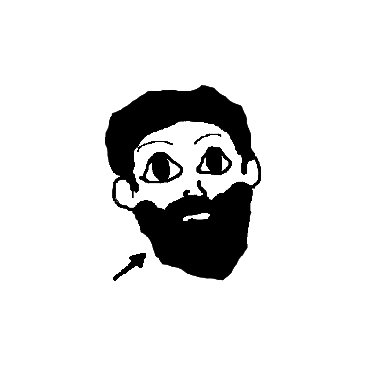 man with beard clipart - photo #40