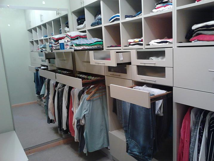 Mobilack: VESTIDOR EN MELAMINA GRIS ARCILLA