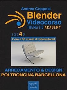 Blender Videocorso - Thematic Academy. Arredamento e Design: Vol. 4 - Poltroncina Barcellona